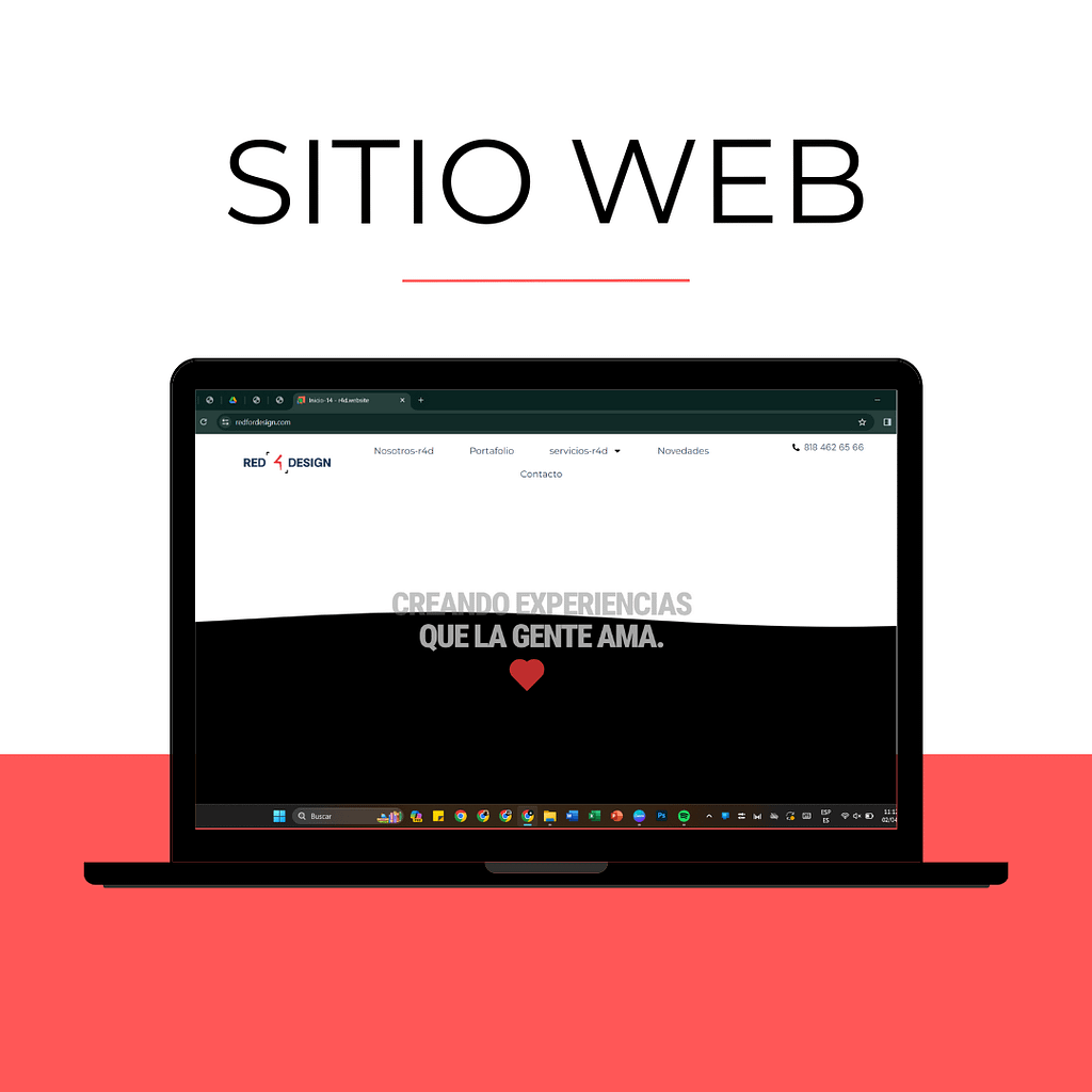sitio web