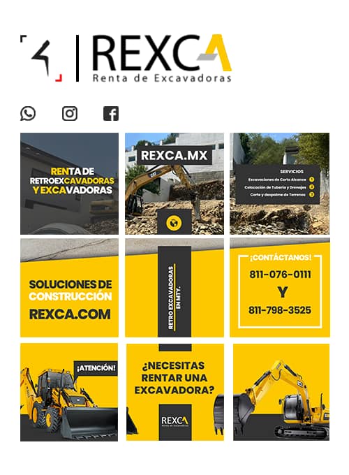 Renta de excavadoras y retroexcavadoras