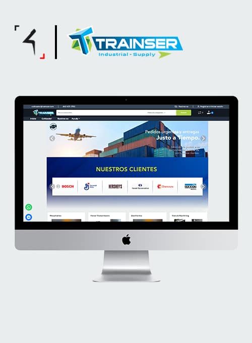 Diseño de identidad gráfica para la empresa Trainser: creando una imagen de marca única y memorable.