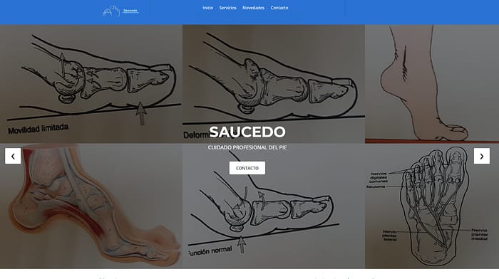Desarrollo web para el podólogo Jorge en Monterrey - Imagen 1